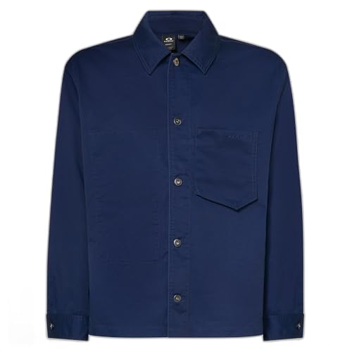 Oakley Men's Cotton Overshirt, Abyss
