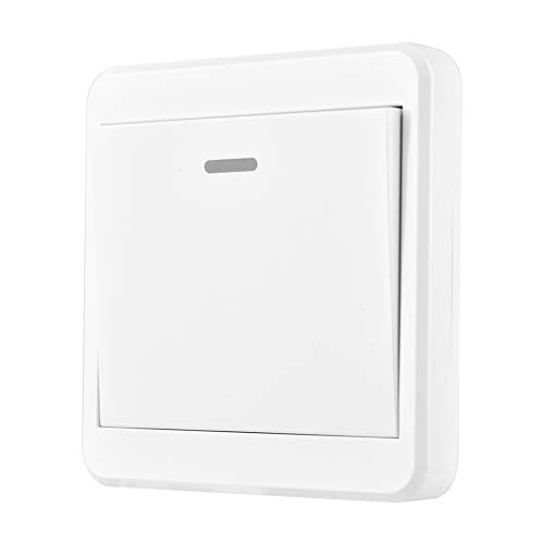 Wireless Lights Switch, Smart Wireless Remote Control Switch & Receiver, Wall Swithches with No Wiring