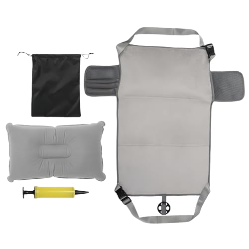 Tewzafiya Cuna De Avión Para Niños Pequeños,Extensión De Asiento Para Vuelo | Extensión De Asiento De Cama Portátil Multifuncional Para Un Sueño Cómodo Durante Los Vuelos Aéreos Para Niños
