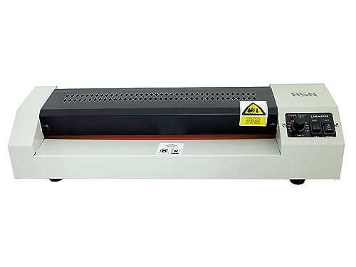 Image of RSN Asia A3 ECO-12 Hot and Cold Metal Laminator Machine (White and Black, 214431)