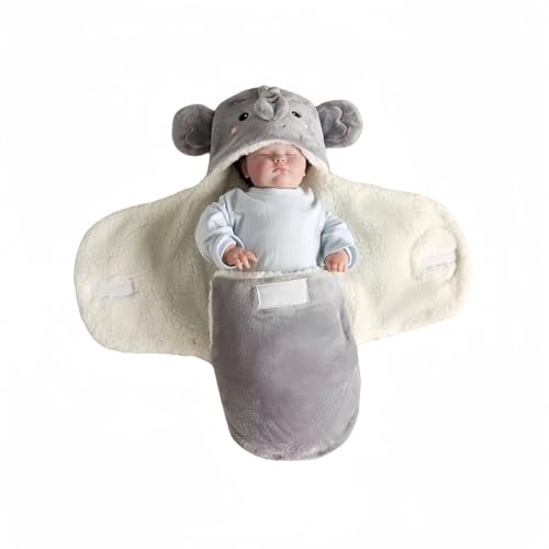 Image of Danolt 0-6 Months Baby Swaddle Blanket, Baby Essentials, Newborn Swaddle Blanket, Newborn Essentials Must Haves, Baby Clothes