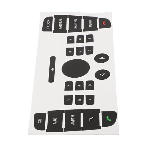Kit sticker bouton auto Ford Mondeo 6000CD haute opacité