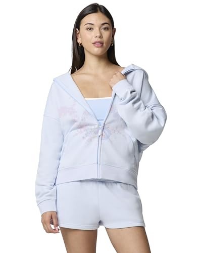 Image of florence by mills Women's Cozy Crush Oversized Graphic Zip Hoodie