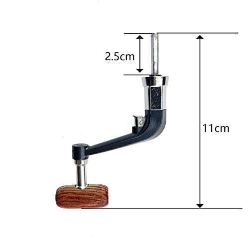 Zelerdo 5 Pack Universal Fishing Reel Power Handle For Spinning Reel Replacement Grip Parts (1000-4000 Type) #TOP1