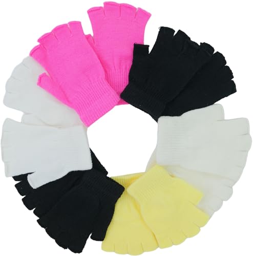 Image of ToBeInStyle Kids Pack of 6 Warm Winter Gloves