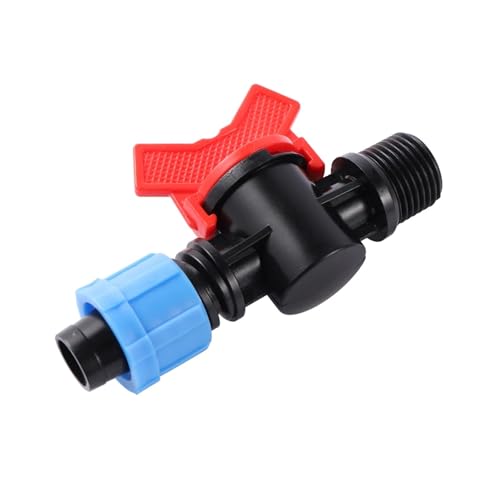 Válvula de agua bloqueada de 16 mm con rosca de 1/2 para regular riego 6