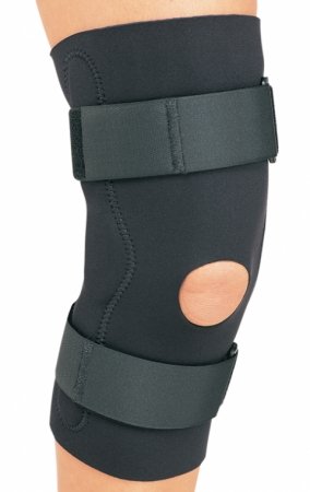 DJO 79-82739 ProCare Hinged Knee Support, 1/8" with Universal Buttress, XX-Large, 25.5" - 28" Size