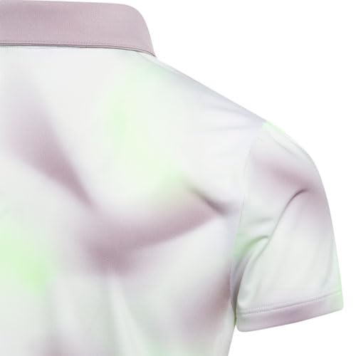 Image of adidas Girls' Girls' Allover Print Polo Shirt