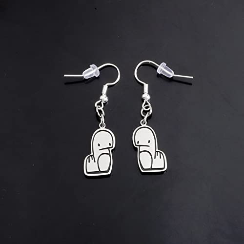 Dino Merch Bang Chan Dino Gift Dino Bang Chan Dinosaur Worm Earrings3