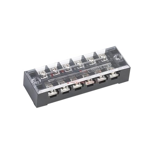 Bloque de terminales TB-2505 con bornes de conexión por tornillo para cuadros eléctricos