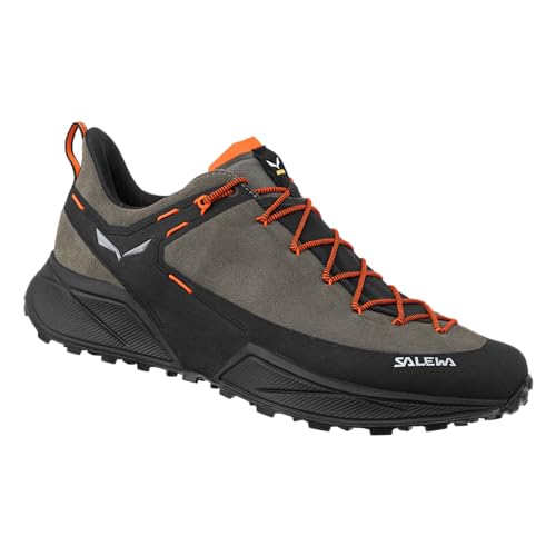 Salewa Men's Dropline Leather Hiking Shoe - Comfortable, Lightweight Trail Shoe for Speed Hiking