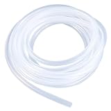 DECOMELODY Flexibler Transparenter PVC Schlauch Innen Außen Chemikalienbeständig Leicht Langlebig für Flüssigkeitstransport und Kontrolle Praktisch und Flexibel Einsetzbar