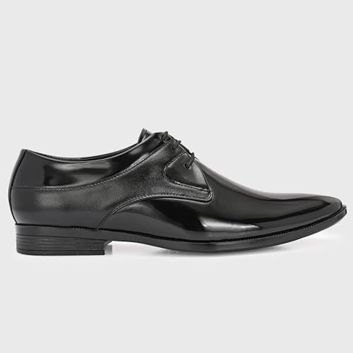 Image of Centrino Men's Formal Lace-Up Shoes | Soft & Comfortable Formal Shoe| Stylish-Looking Footwear (9358)