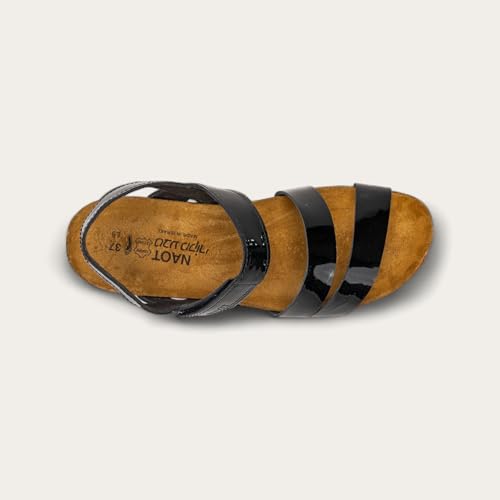 Image of NAOT Kayla Women's Sandals - Supportive 3-Strap Design with Backstrap, Cork & Latex Footbed - Arch Support - Travel-Friendly Comfortable Walking Sandals for All-Day Wear