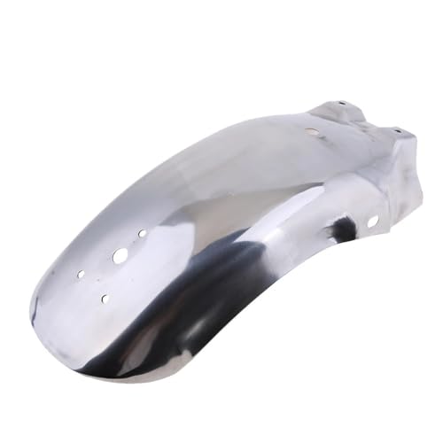 Extension d'ailes moto en acier chromé rigide pour customisation rétro