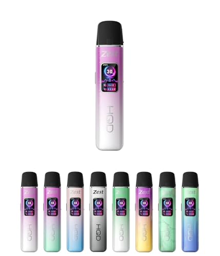 F|CU[ HQD ZEST Vaporizer 1000mAh 0.4 / 0.8? PODt POD^ Lbhp obe[ dq^oR C^oR dqVAPE VAPE i nCGhf Ki (Pink White)
