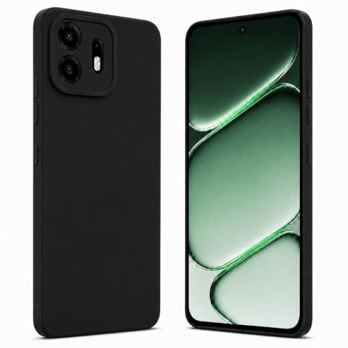 Image of FIRST MART Matte Silicone Back Cover for OnePlus N6 - Black