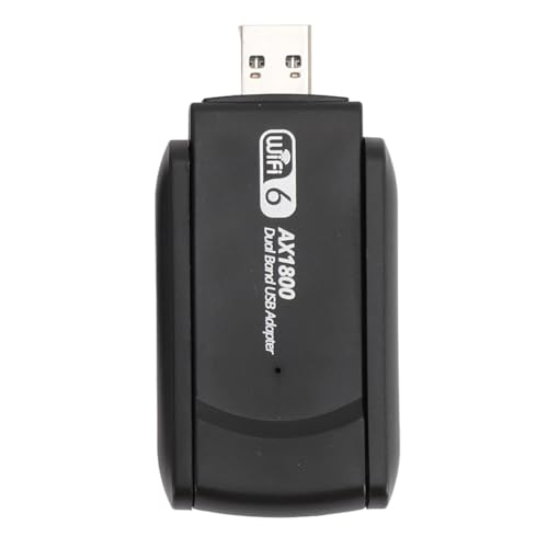 Dongle réseau sans fil WiFi 6 USB idéal pour le télétravail et le streaming fluide en ABS