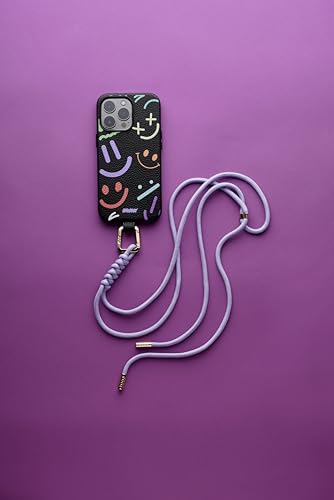 Housse iPhone 13 Pro Max etui noir effet cuir avec microfibre anti-rayures - 4
