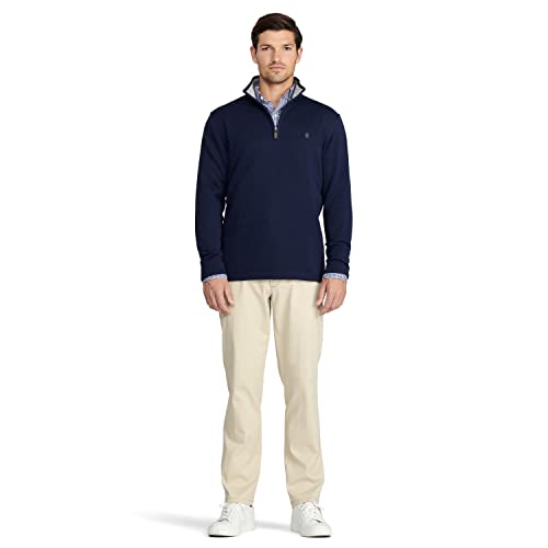 IZOD-Mens-Thermosoft-Quarter-Zip-Sweater-Fleece-Pullover