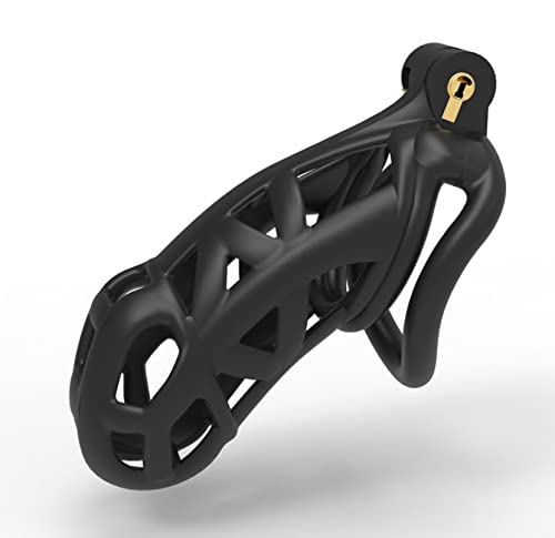 Jaula de Ejercicios de Resina 3D Negra con 4 Anillas (XXL)