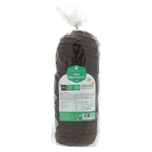 PLANETA HUERTO | Pan Proteico 1 kg – Pan Rico en Proteínas y Fibra con Semillas de Lino, Girasol y Sésamo, Bajo Índice Glucémico, Sin Soja Transgénica, Ideal para Dietas Equilibradas