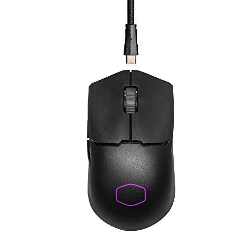 Cooler Master MM712 Negro Compatible con Cable/Inalámbrico Híbrido Ligero Juegos Mo - Imagen 2 de 9