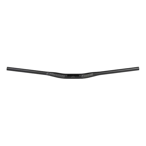 Renthal V3 Fatbar Carbon 35 mm MTB-Lenker, leichte Carbon-Konstruktion, Stoßdämpfung, 800 mm breit, 10 mm Höhe, Trail & DH-Rennen, schwarz, verstärkt für Stärke und Leistung