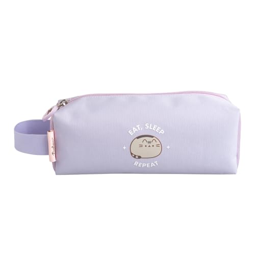 Grupo Erik Estuche Pusheen - Estuche Escolar niña │ Estuches Escolares Adolescentes con asa y Cierre Cremallera, Material Escolar y papeleria Kawaii Vuelta al Cole