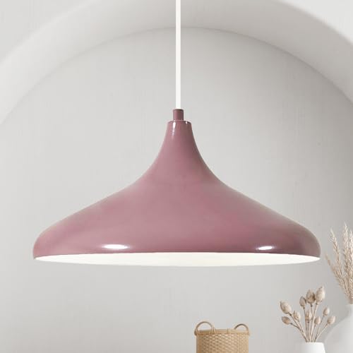bamyum Champion Suspension Luminaire Vintage, Lustre Salon de 35 cm, Lustre Cuisine en Métal, Lampe E27 Vintage pour Chambre, Suspension Luminaire Cuisine,...