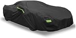 Waterproof Car Cover for Chevrolet Corvette C4 C5 C6 C7 1984-2019 210D Outdoor Full Car Cover All Weather Windproof Sun Rain Protection with Door Zipper Replacement