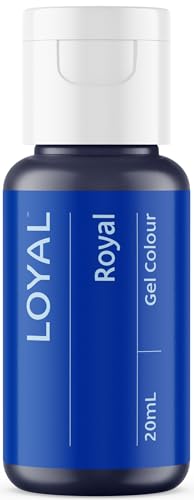 Image of Loyal Gel Food Coloring | Vibrant Color for Buttercream, Fondant, Royal Icing, Gum Paste, Marzipan and Cake Batter | Gel-Based Concentrated Food Dye - 20ml Royal