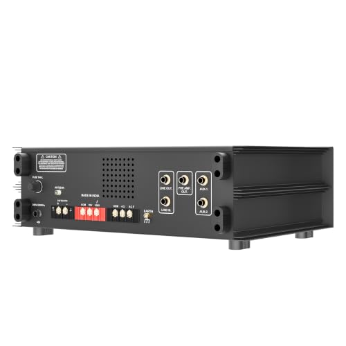 Image of DaBeatz 6-Channel Professional PA Mixer Amplifier 350W | Bluetooth, USB, FM, SD Card | Echo /Repeat Control | 3-Band EQ | 70V /100V /8Ω Output | Made in India