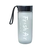 [リングルー] 飲料ボトル 直飲み スポーツポット 軽量 プラスチックコップ Tritan 水筒 広口 マットテクスチャ かわいい 自転車 大人 子ども アウトドア スポーツ550ml 食品レベル 便利 オシャレブラック550ML