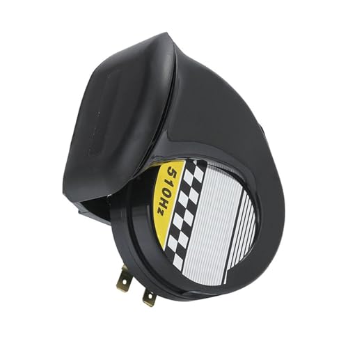 Bocina de aire de caracol 12V eléctrica 130 dB potente y universal
