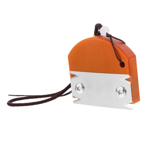 SHINEOFI Grattoir à Bord De Filet Pour Travail Du Outil De Chanfreinage Manuel Raboteuse De Chants Pour Finition Des Bords Coupe-bordures Avec Sangle De Suspension