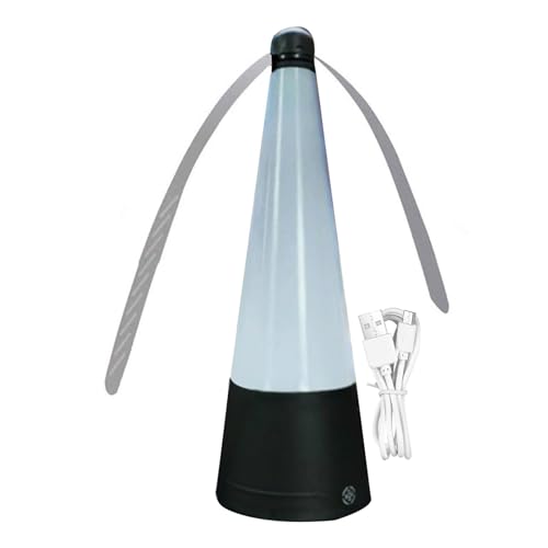 Ventilador de alimentación recargable - Ventilador volador portátil para mesas exteriores e interiores | Ventilador antimosca para jardín, terraza, camping y comidas al aire libre