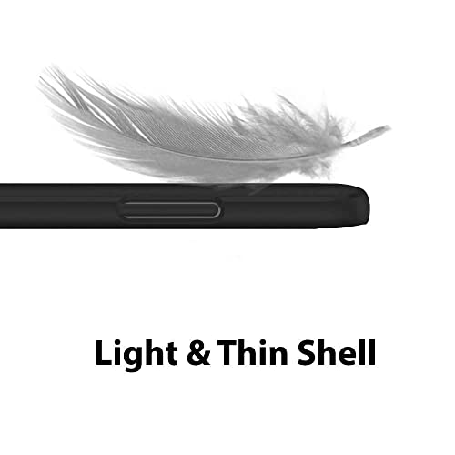 Image of BlazeTech for [ Realme 7 Pro ] Liquid Silicone Back Case Cover Flexible |Inner Lining| with Camera Protection Back Cover for [ Realme 7 Pro ] - Black