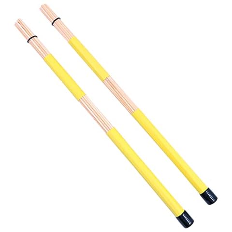 Alnicov Bamboo Jazz Drum Sticks for Soft Music Cover