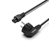 acer lcd tv at2358ml Hochwertiges 3-Pin Stromkabel / 18AWG 3X0.824MM ^ 2 300 / 500V / Anschlüsse: IEC-60320 (IEC320) C5 nach NEMA 5-15P