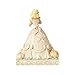 Enesco Disney Traditions by Jim Shore White Woodland Cinderella Figurine, 8 Inch, Multicolor