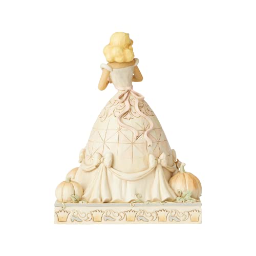 Enesco-Cinderella-White-Woodland-Figurina