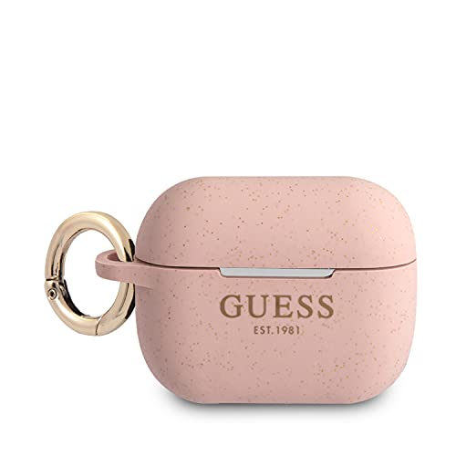 Couche Silicone Traseira Guess Guapsggep Airpods Pro Cover Cor-De-Rosa/Cor-De-Rose Glitter