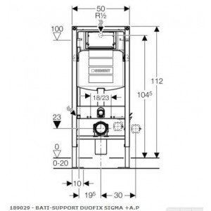 Bloque palanca EP. 53 mm