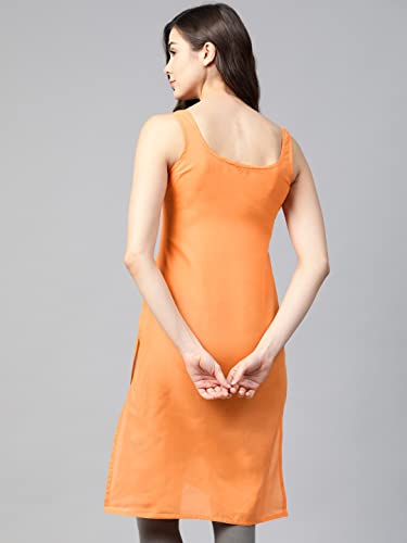 Image of Ada Womens Terivoile Cotton Suit Full Slip /Camisole (Pack of 2) A301831