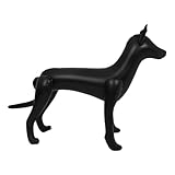 Uso versátil: adecuado para decoración, accesorios de fotografía y más, agregando color a su vida, soporte de exhibición de ropa para perros, maniquí de perro