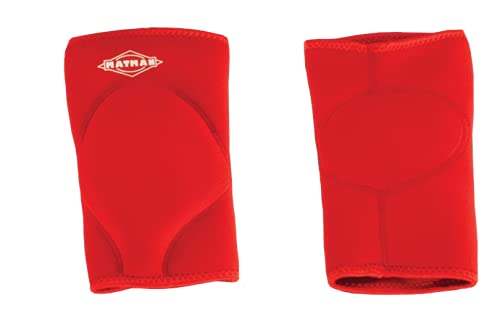 Matman Wrestling Knee Pad Knee Sleeve Adult Neoprene Air Weightlifting (Red, X-Small) #TOP2