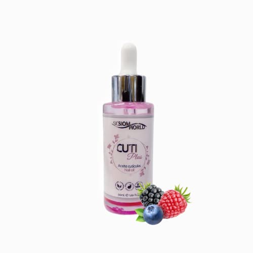 Aceite de cutículas hidratante y nutritivo CUTIPlus aroma frutas del bosque 50ml sesioMWorld® Cover
