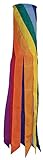 In the Breeze Rainbow Diagonal Windsock, 60-Inch