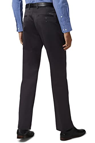 Image of Peter England Men's Regular Straight Formal Trousers